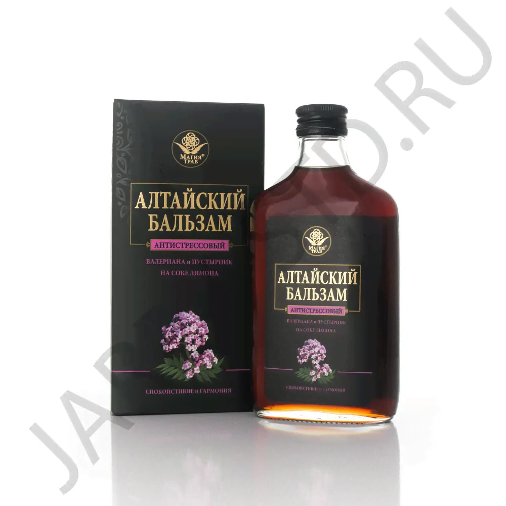 Бальзам "Алтайский бальзам" Антистрессовый, 250мл, стекло.Арт.БА-3226