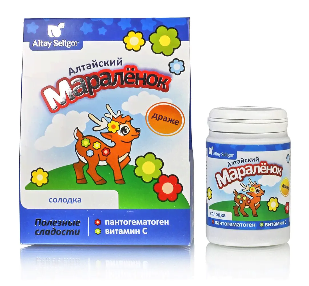 Алтайский мараленок с пантогематогеном и солодкой 70гр.-0