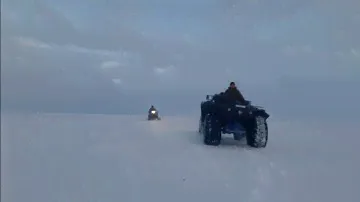 Перегоняем квадроцикл Сокол на летние стоянки .