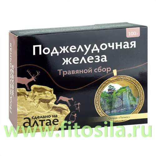 Травяной сбор Алтайский "Поджелудочная железа", 100 г, ТМ "Фарм-продукт"-0